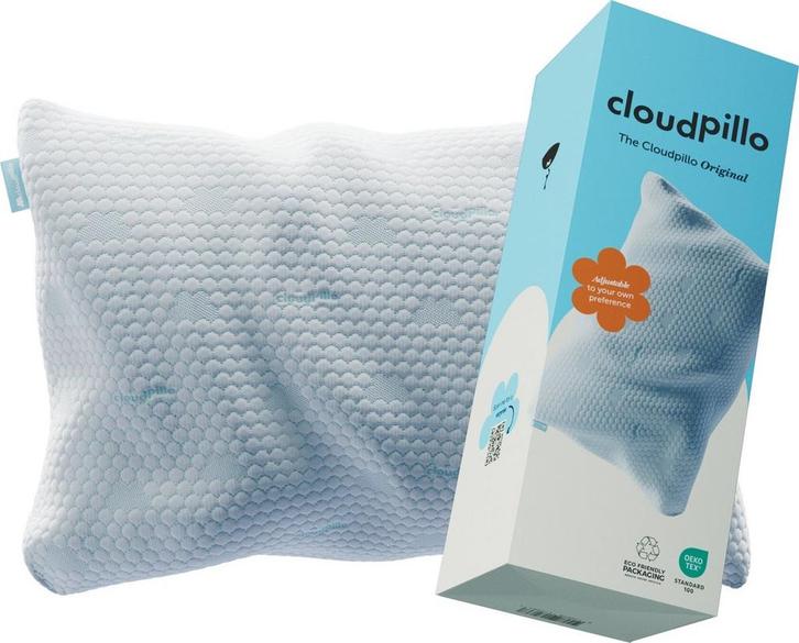 Cloudpillo Hoofdkussen 50x71 cm, Huis en Inrichting, Slaapkamer | Beddengoed, Verzenden