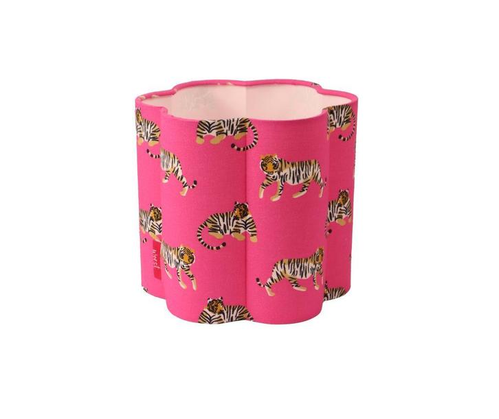 Lampenkap Tijgers Ø20 cm, Huis en Inrichting, Lampen | Lampenkappen, Minder dan 25 cm, Overige kleuren, Nieuw, Ophalen of Verzenden