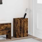 vidaXL Paraplu Standaard Gerookt eiken 40 x 20 x 55,5 cm, Verzenden, Nieuw