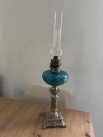 Olielamp - Staal - Glazen petroleumlamp