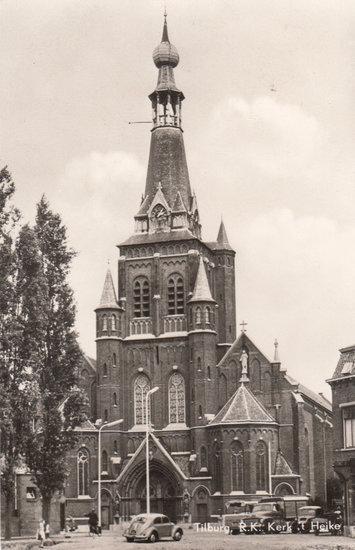 TILBURG - R.K. Kerk t Heike, Verzamelen, Ansichtkaarten | Nederland, Verzenden