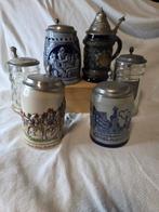 Bierpul (6) - Glas, Klei, Porselein, Keramiek, Tin, Antiek en Kunst