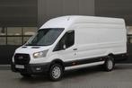 Ford Transit 350 2.0 TDCI L4H3 Trend RWD 130pk - 270gr deure, Stof, Gebruikt, Euro 6, Wit