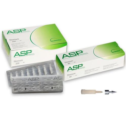 Acupunctuur ASP Titan verblijfsnaalden - titanium, 200 stuks, Diversen, Verpleegmiddelen, Nieuw, Verzenden