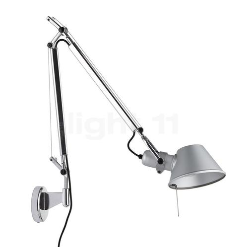 Artemide Tolomeo Mini Parete, aluminium gepolijst en geanodi, Huis en Inrichting, Lampen | Wandlampen, Nieuw, Verzenden