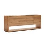 *WOONWINKEL* Kave Home Alguema Eiken Dressoir Met Deuren En, Verzenden, Nieuw