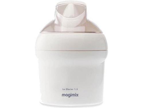 Magimix Le Glacier 1,5L - IJsmachine - Wit, Huis en Inrichting, Woonaccessoires | Overige, Zo goed als nieuw, Verzenden