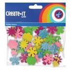 Foam Bloemenmix Glitter 25st, Verzenden, Nieuw