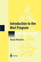 Introduction to the Mori Program. Matsuki, Kenji   ., Boeken, Zo goed als nieuw, Kenji Matsuki, Verzenden