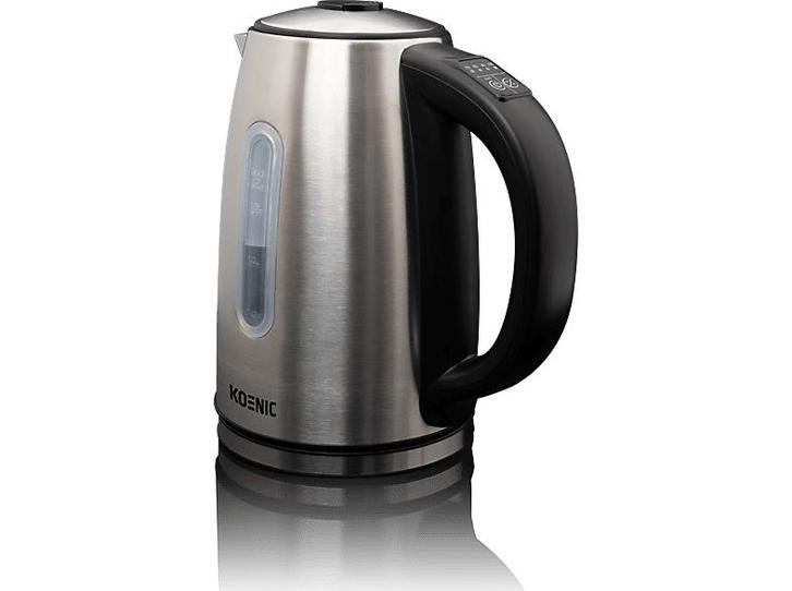 Koenic -  Kwk 221723 M Waterkoker  - Zilver, Witgoed en Apparatuur, Waterkokers, Nieuw, 1 tot 2 liter, Verzenden