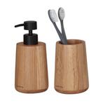 Badkamerset - Zeepdispenser 150 ml/Tandenborstelbeker, Ophalen of Verzenden, Nieuw