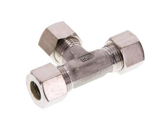 12L RVS T-stuk Knelfitting 315 Bar DIN 2353, Doe-het-zelf en Verbouw, Overige Doe-het-zelf en Verbouw, Nieuw, Verzenden
