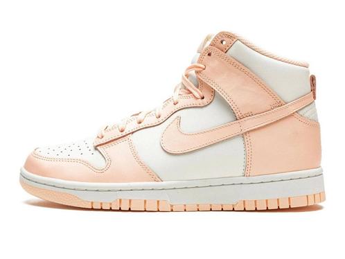 Nike Dunk High Sail Crimson Tint - Maat 42 EU, Kleding | Heren, Schoenen, Ophalen of Verzenden