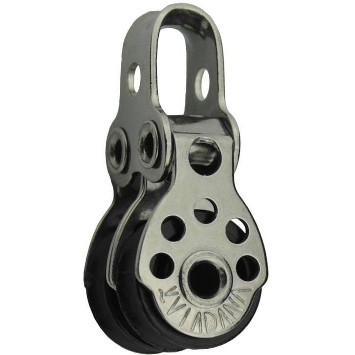 Viadana 17mm Tweeschijfs Blok, Watersport en Boten, Accessoires en Onderhoud, Ophalen of Verzenden