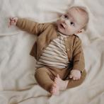 Gebreid vestje Davy (sand dust), Kinderen en Baby's, Babykleding | Maat 62, Nieuw, LEVV, Verzenden