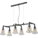 LED Hanglamp - Trion Githa - E27 Fitting - 6-lichts -, Huis en Inrichting, Lampen | Hanglampen, Nieuw, Ophalen of Verzenden, Metaal