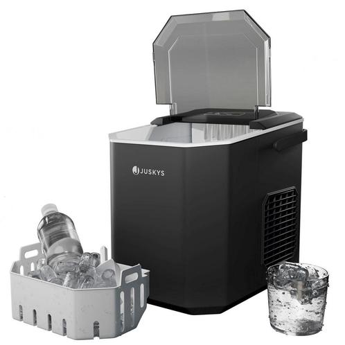 IJsblokjesmachine IceOracle - Zwart, Witgoed en Apparatuur, IJsmachines, Nieuw, Verzenden