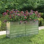 vidaXL Plantenbak verhoogd 160x40x77 cm gegalvaniseerd staal, Tuin en Terras, Bloembakken en Plantenbakken, 100 cm of meer, Verzenden