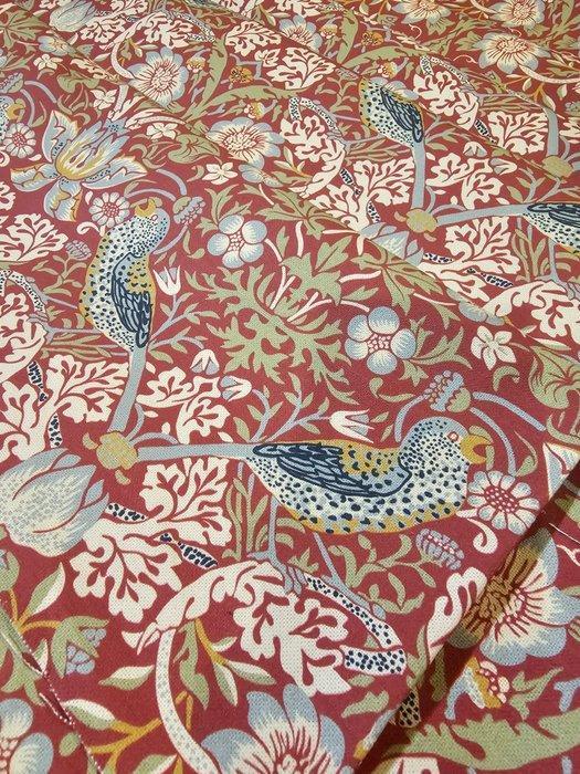 Art Deco stof William Morris Aardbeien Dief - Klassiek, Antiek en Kunst, Antiek | Kleden en Textiel