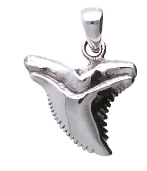 Zilveren Haaientand kettinghanger, Sieraden, Tassen en Uiterlijk, Kettinghangers, Verzenden