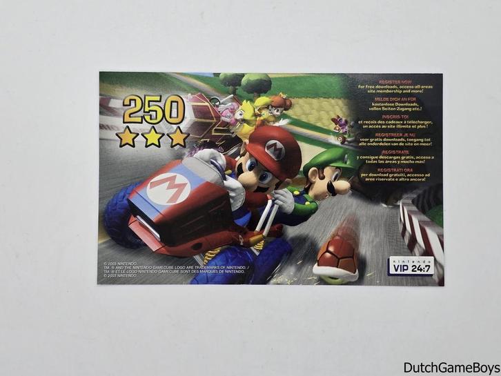 Nintendo Gamecube - Mario Kart Double Dash - Vip Points Card, Spelcomputers en Games, Games | Nintendo GameCube, Gebruikt, Verzenden