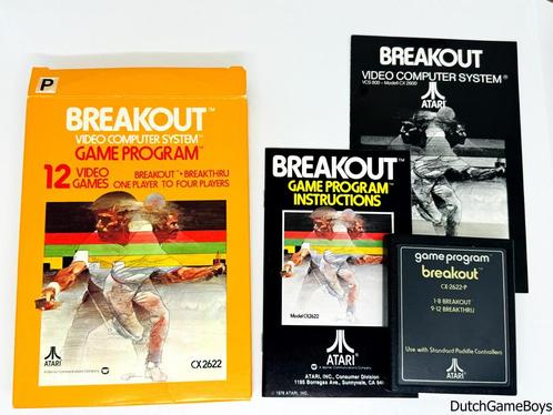 Atari 2600 - Game Program - Breakout, Spelcomputers en Games, Spelcomputers | Atari, Gebruikt, Verzenden