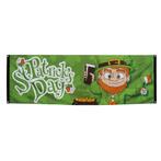 St. Patricks Day Straatvlag 1,5m, Verzenden, Nieuw