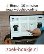 Binnen 10 minuten jouw webshop online, Vacatures, Geen rijbewijs, Variabele uren, Verkoop en Commercie, Overige vormen