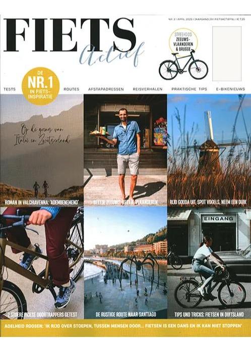 FietsActief - 02 2025, Boeken, Tijdschriften en Kranten, Sport en Vrije tijd, Nieuw, Verzenden