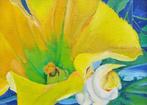 European School (XX) - Pair of flowers in lyrical