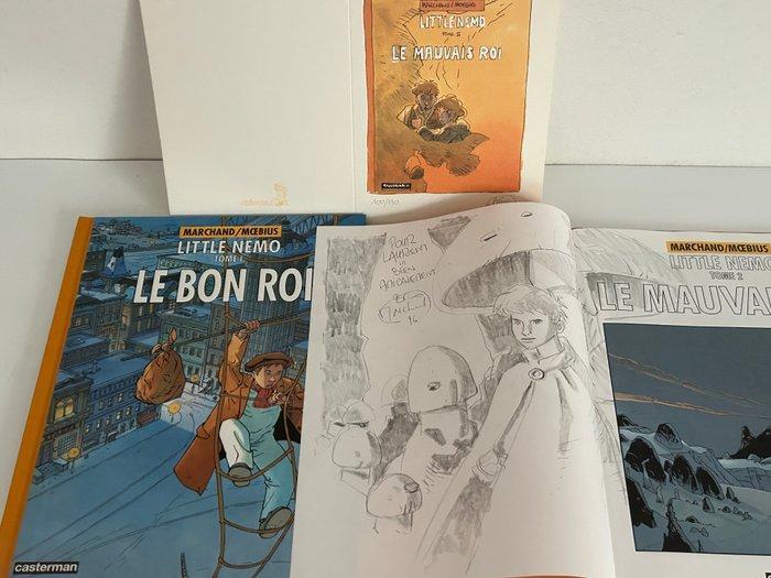 Little Nemo T1 + T2 + dédicace + Ex-libris Numéroté et signé, Boeken, Stripboeken