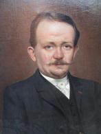 Italiaanse school (XIX) - Klassiek portret schilderij van, Antiek en Kunst