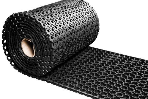 Rubber ringmat op rol - Dikte 23 mm - Breedte 60 cm, Tuin en Terras, Deurmatten, Verzenden