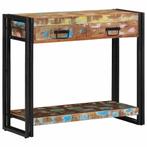 vidaXL Wandtafel Multikleur 90 x 33 x 75 cm massief, Huis en Inrichting, Tafels | Bijzettafels, Verzenden, Nieuw, 60 cm of meer