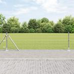 vidaXL Euro Fence met 13 flenspalen 0,6x50 m, Verzenden, Nieuw, IJzer