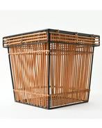 Rohé Noordwolde - Mand - Hout, Rattan, Metaal - 1960 - H 30