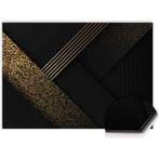 Golden Geometry Spatscherm, Huis en Inrichting, Keuken | Keukenelementen, Verzenden, Nieuw