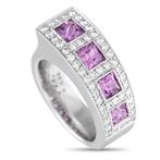 Bucherer - Ring - 18 karaat Witgoud, 18K witgouden en 0,65, Sieraden, Tassen en Uiterlijk, Ringen, Nieuw
