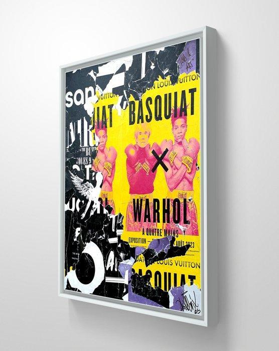 lasveguix (1986) - Basquiat X Warhol, Antiek en Kunst, Kunst | Schilderijen | Modern