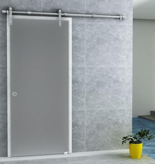 Schuifdeur met melkglas 8mm (102.5 X 205 CM), Doe-het-zelf en Verbouw, Sanitair, Nieuw, Ophalen of Verzenden