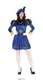 Pietenjurk Dames Met Baret Blauw, Ophalen of Verzenden, Nieuw