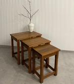 Set bijzettafels - Eik - Drie bijzettafeltjes
