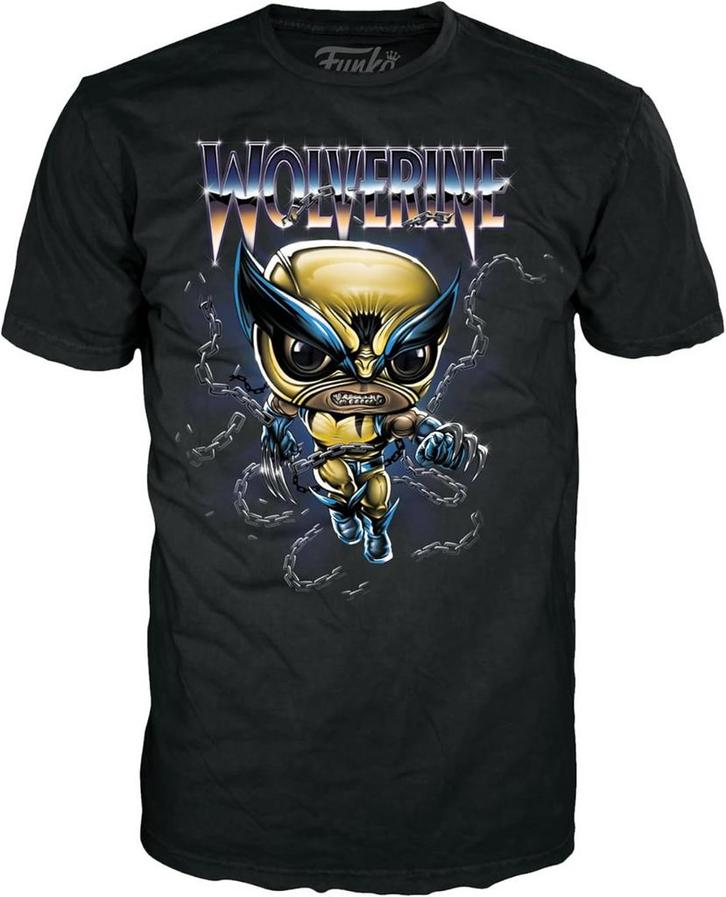 Funko POP! TEE Marvel Wolverine-Maat M (Diversen) NIEUW, Verzamelen, Poppetjes en Figuurtjes, Nieuw, Ophalen of Verzenden