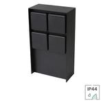 Buitenstopcontact op zuil IP44 waterdicht | 4 stopcontacten, Verzenden, Nieuw, Stopcontact