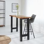 Industriële bartafel Bruce 150x50 cm acaciahout | SALE