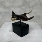 sculptuur, NO RESERVE PRICE - Bronze Manta Ray Sculpture on