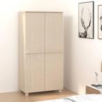 vidaXL Kledingkast HAMAR 89x50x180 cm massief grenenhout, Huis en Inrichting, Kasten | Kledingkasten, Verzenden, Nieuw