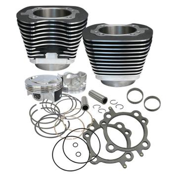 S&S Cycle 99-06 BT 97in Big Bore Cylinder Kit - Wrinkle beschikbaar voor biedingen