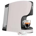 Bialetti Dama ESE pads Koffiemachine Grijs (espressomachine), Afneembaar waterreservoir, Nieuw, Combi, Koffiebonen