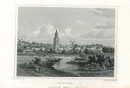 Zicht op Rhenen, Antiek en Kunst, Kunst | Etsen en Gravures